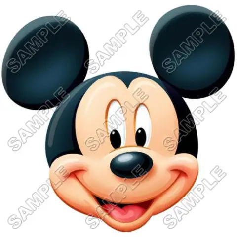 Mickey Mouse T Shirt Iron on Transfer Decal #34 Mickey Mouse T Shirt Iron on Transfer Decal #34