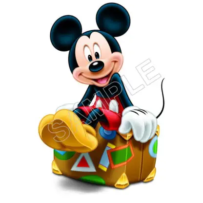 Mickey Mouse T Shirt Iron on Transfer Decal #44 Mickey Mouse T Shirt Iron on Transfer Decal #44