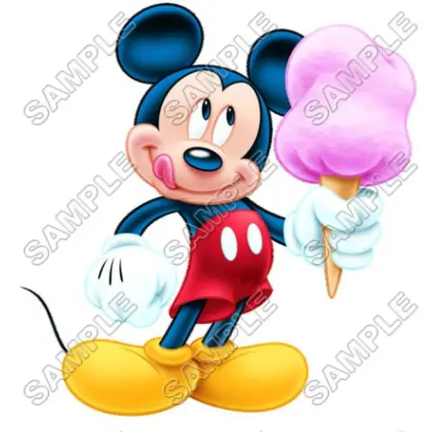 Mickey Mouse T Shirt Iron on Transfer Decal #5 Mickey Mouse T Shirt Iron on Transfer Decal #5
