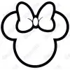  Minnie Mouse  Iron On Transfer Vinyl HTV