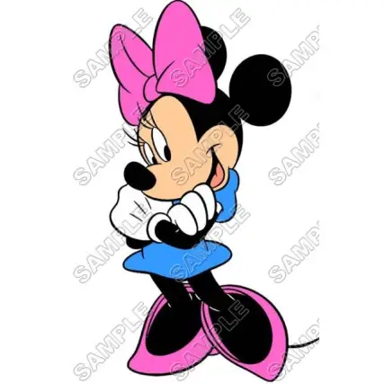 Minnie Mouse T Shirt Iron on Transfer Decal #18 Minnie Mouse T Shirt Iron on Transfer Decal #18