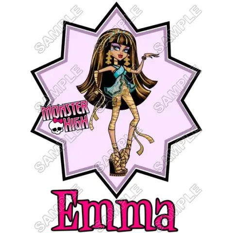 Monster High Personalized Custom T Shirt Iron on Transfer Decal #41 Monster High Personalized Custom T Shirt Iron on Transfer Decal #41