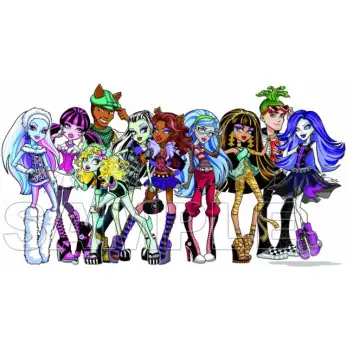 Monster High T Shirt Iron on Transfer Decal #2 Monster High T Shirt Iron on Transfer Decal #2