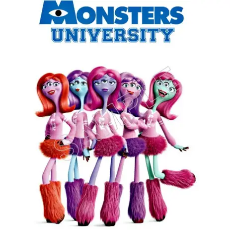 Monsters University T Shirt Iron on Transfer Decal #10 Monsters University T Shirt Iron on Transfer Decal #10