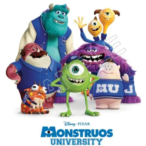 Monsters University T Shirt Iron on Transfer Decal #12 Monsters University T Shirt Iron on Transfer Decal #12