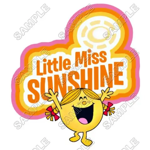 Mr Men and Little Miss Sunshine T Shirt Iron on Transfer Decal #31 Mr Men and Little Miss Sunshine T Shirt Iron on Transfer Decal #31