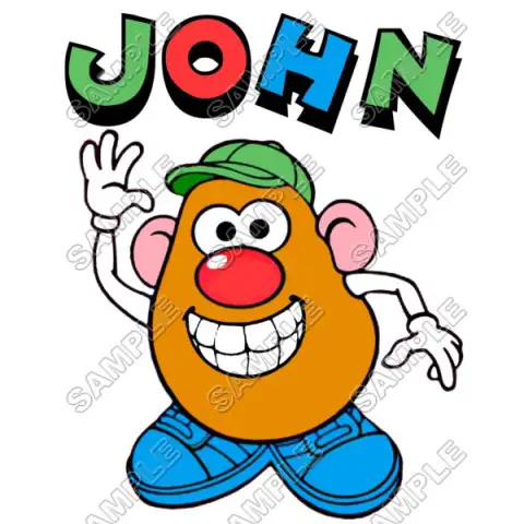 Mr. Potato Head Toy Story Personalized Custom T Shirt Iron on Transfer Decal #18 Mr. Potato Head Toy Story Personalized Custom T Shirt Iron on Transfer Decal #18
