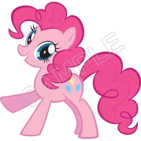 My Little Pony Pinkie Pie T Shirt Iron on Transfer Decal #4 My Little Pony Pinkie Pie T Shirt Iron on Transfer Decal #4