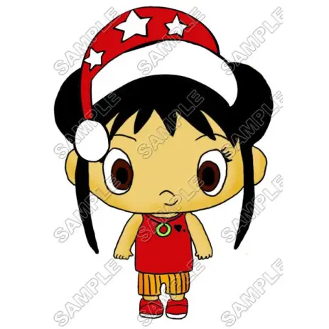 Ni Hao Kai - lan Christmas T Shirt Iron on Transfer Decal #55 Ni Hao Kai - lan Christmas T Shirt Iron on Transfer Decal #55