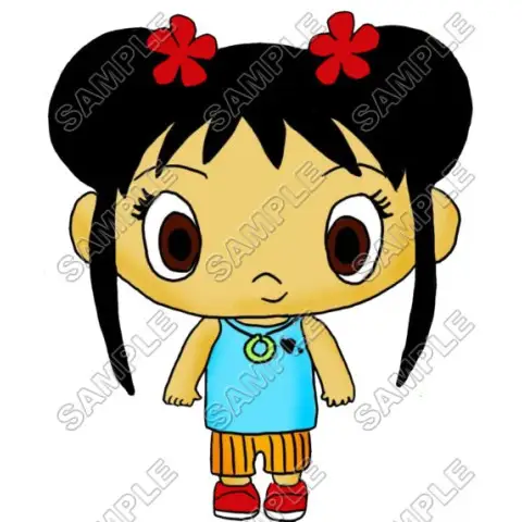 Ni Hao Kai lan T Shirt Iron on Transfer Decal #4 Ni Hao Kai lan T Shirt Iron on Transfer Decal #4