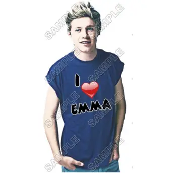 One Direction Niall Horon  Personalized  Custom  T Shirt Iron on Transfer Decal #39