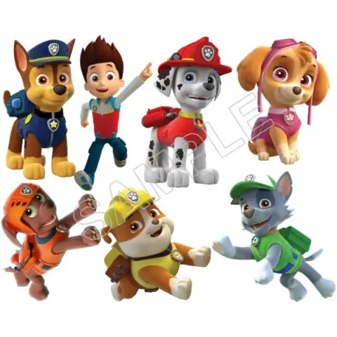 Paw Patrol T Shirt Iron on Transfer Decal #80 Paw Patrol T Shirt Iron on Transfer Decal #80