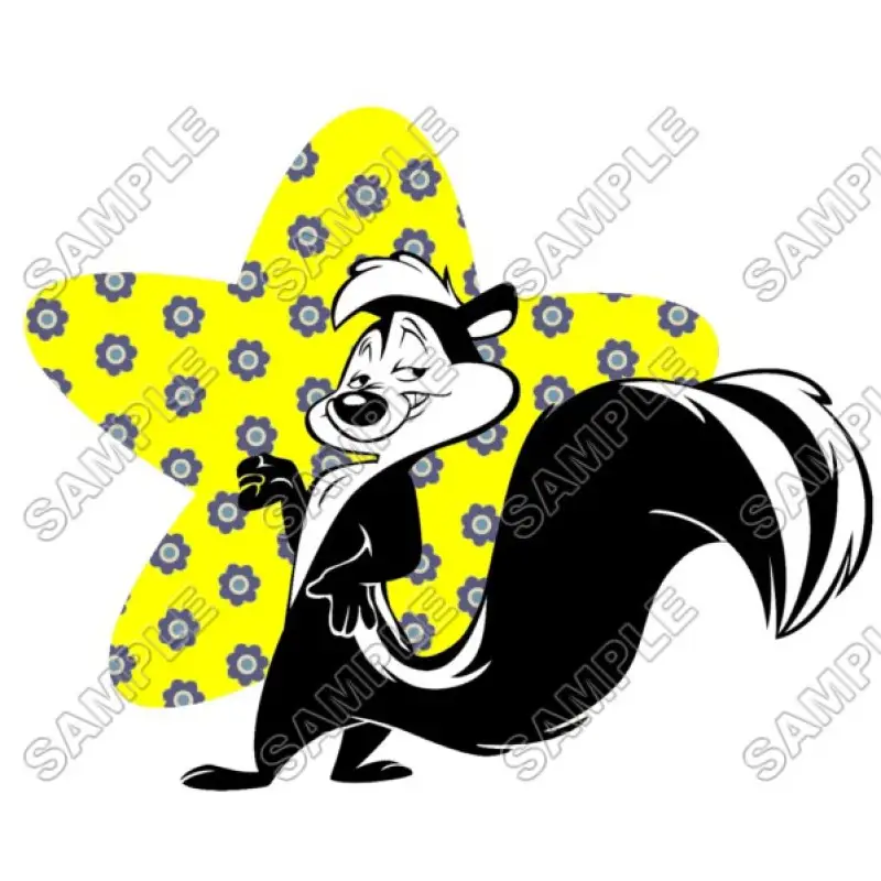 Pepé Le Pew T Shirt Iron on Transfer Decal #3 Pepé Le Pew T Shirt Iron on Transfer Decal #3