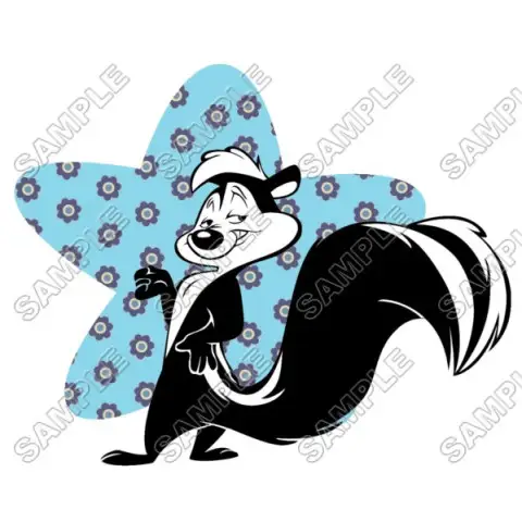 Pepé Le Pew T Shirt Iron on Transfer Decal #4 Pepé Le Pew T Shirt Iron on Transfer Decal #4