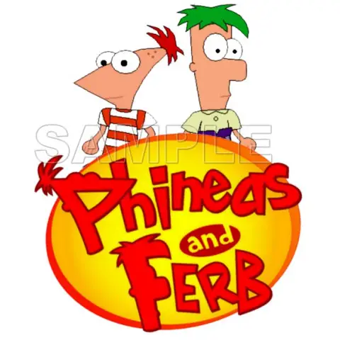 Phineas & Ferb T Shirt Iron on Transfer Decal #7 Phineas & Ferb T Shirt Iron on Transfer Decal #7