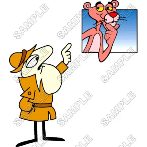 Pink Panther  T Shirt Iron on Transfer Decal #3