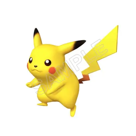 Pokemon Pikachu T Shirt Iron on Transfer Decal #77 Pokemon Pikachu T Shirt Iron on Transfer Decal #77