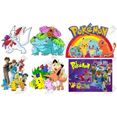 Pokemon T Shirt Iron on Transfer Decal #15 Pokemon T Shirt Iron on Transfer Decal #15