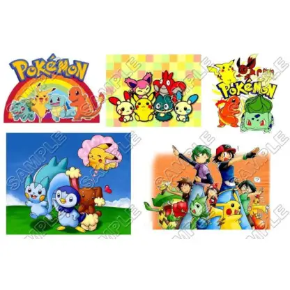 Pokemon T Shirt Iron on Transfer Decal #16 Pokemon T Shirt Iron on Transfer Decal #16