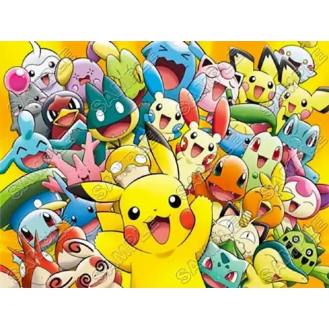 Pokemon T Shirt Iron on Transfer Decal #28 Pokemon T Shirt Iron on Transfer Decal #28