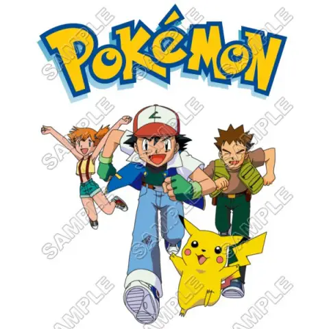 Pokemon T Shirt Iron on Transfer Decal #5 Pokemon T Shirt Iron on Transfer Decal #5