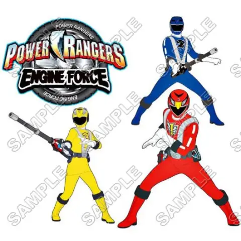 Power Rangers: Samurai T Shirt Iron on Transfer Decal #1 Power Rangers: Samurai T Shirt Iron on Transfer Decal #1