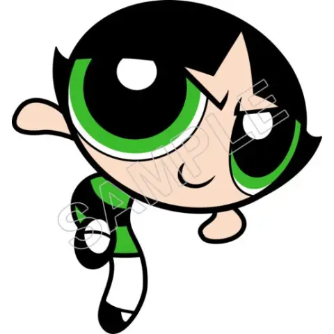 Powerpuff Girls Buttercup T Shirt Iron on Transfer Decal #10 Powerpuff Girls Buttercup T Shirt Iron on Transfer Decal #10