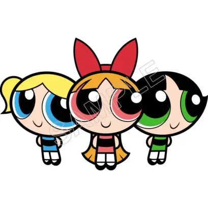 Powerpuff Girls T Shirt Iron on Transfer Decal #11 Powerpuff Girls T Shirt Iron on Transfer Decal #11