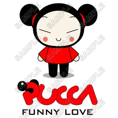 Pucca Garu  T Shirt Iron on Transfer Decal #9