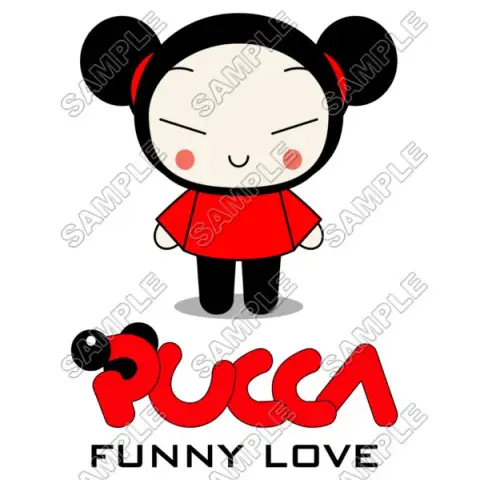 Pucca Garu T Shirt Iron on Transfer Decal #9 Pucca Garu T Shirt Iron on Transfer Decal #9