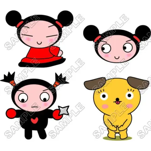 Pucca T Shirt Iron on Transfer Decal #11 Pucca T Shirt Iron on Transfer Decal #11