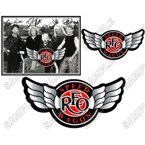 REO Speedwagon T Shirt Iron on Transfer Decal #2 REO Speedwagon T Shirt Iron on Transfer Decal #2