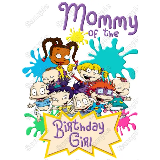 Rugrats Birthday Personalized Custom T Shirt Iron on Transfer Decal #7 Rugrats Birthday Personalized Custom T Shirt Iron on Transfer Decal #7