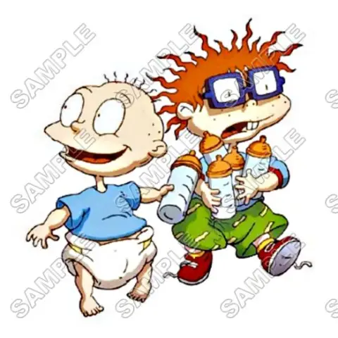 Rugrats T Shirt Iron on Transfer Decal #3 Rugrats T Shirt Iron on Transfer Decal #3