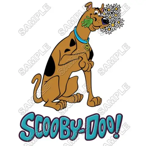 Scooby-Doo T Shirt Iron on Transfer Decal #6 Scooby-Doo T Shirt Iron on Transfer Decal #6