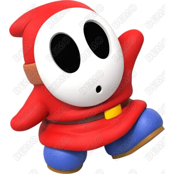 Shy Guy T Shirt Iron on Transfer Decal