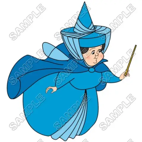 Sleeping Beauty Merryweather T Shirt Iron on Transfer Decal #2 Sleeping Beauty Merryweather T Shirt Iron on Transfer Decal #2