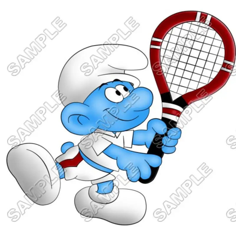Smurf T Shirt Iron on Transfer Decal #4 Smurf T Shirt Iron on Transfer Decal #4