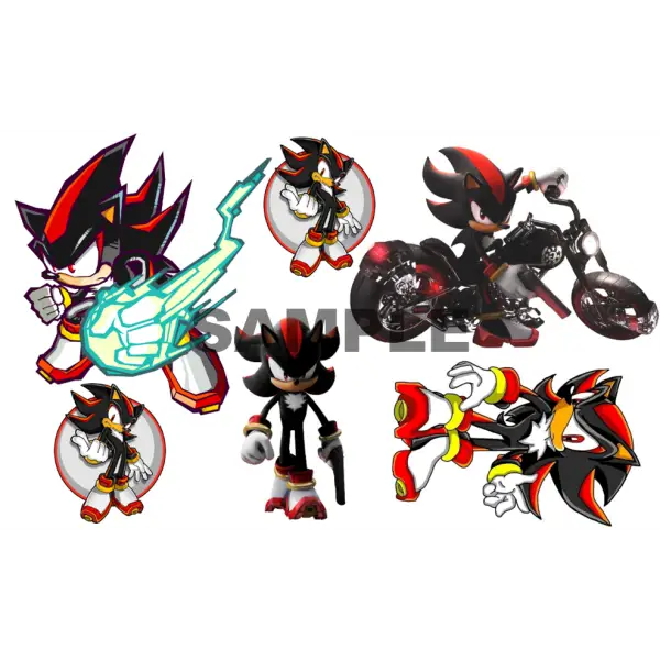 Sonic Shadow T Shirt Iron on Transfer Decal #45 Sonic Shadow T Shirt Iron on Transfer Decal #45