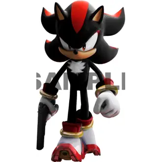Sonic  Shadow T Shirt Iron on Transfer Decal #9