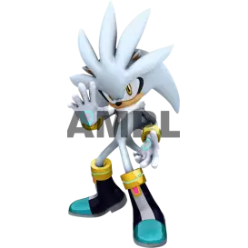 Sonic Silver  T Shirt Iron on Transfer Decal #30