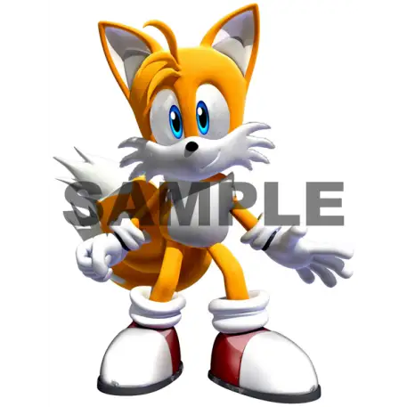 Sonic Tails T Shirt Iron on Transfer Decal #10 Sonic Tails T Shirt Iron on Transfer Decal #10