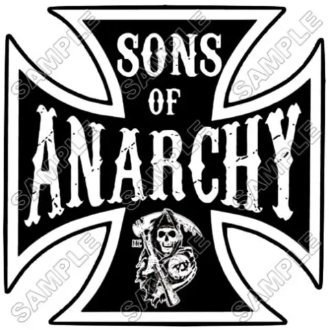 Sons of Anarchy  T Shirt Iron on Transfer Decal #1