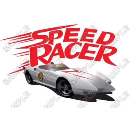 Speed Racer T Shirt Iron on Transfer Decal #1 Speed Racer T Shirt Iron on Transfer Decal #1
