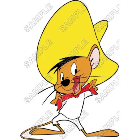 Speedy Gonzales T Shirt Iron on Transfer Decal #2 Speedy Gonzales T Shirt Iron on Transfer Decal #2