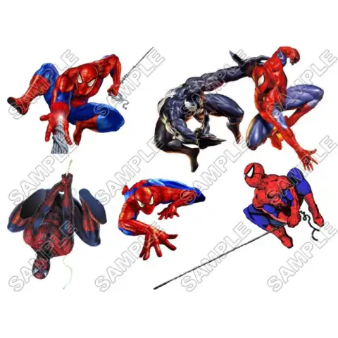 Spider-Man T Shirt Iron on Transfer Decal #2 Spider-Man T Shirt Iron on Transfer Decal #2