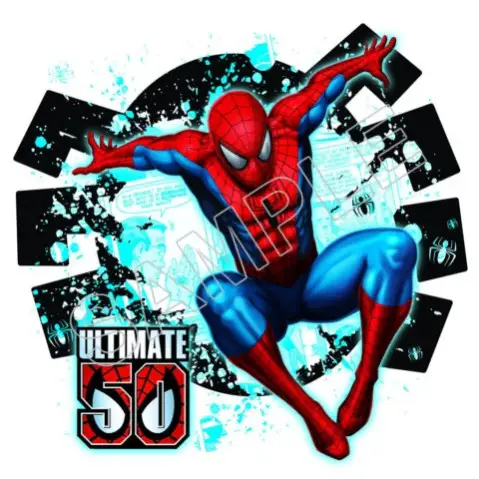 Spider - Man T Shirt Iron on Transfer Decal #9 Spider - Man T Shirt Iron on Transfer Decal #9