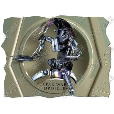 Star Wars Droideka T Shirt Iron on Transfer Decal #18 Star Wars Droideka T Shirt Iron on Transfer Decal #18