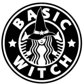 Starbucks Witch Iron On Transfer Vinyl HTV