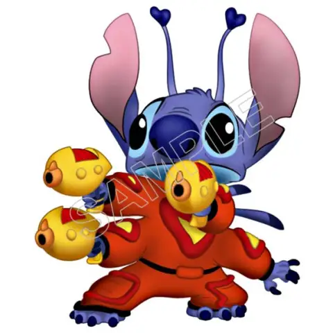 Stitch T Shirt Iron on Transfer Decal #17 Stitch T Shirt Iron on Transfer Decal #17